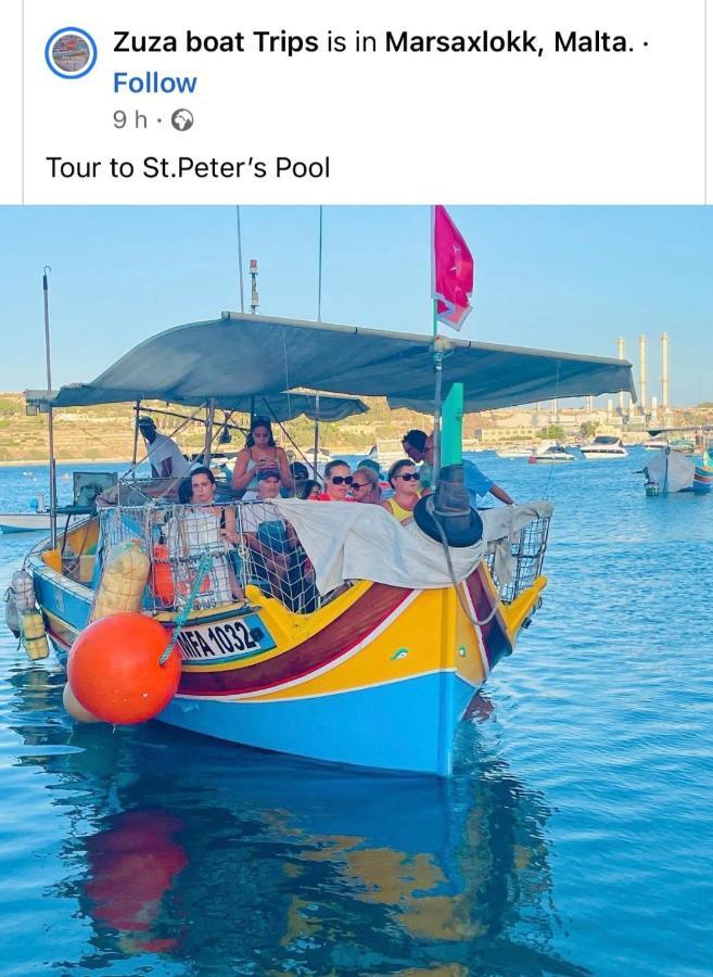 Ferienwohnung Claire'S Court Marsaxlokk Exterior foto